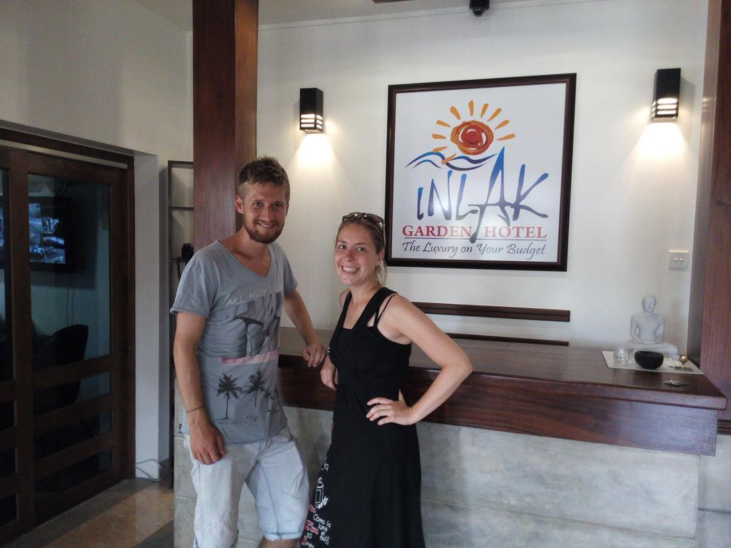 Inlak Garden Hotel Negombo Eksteriør bilde